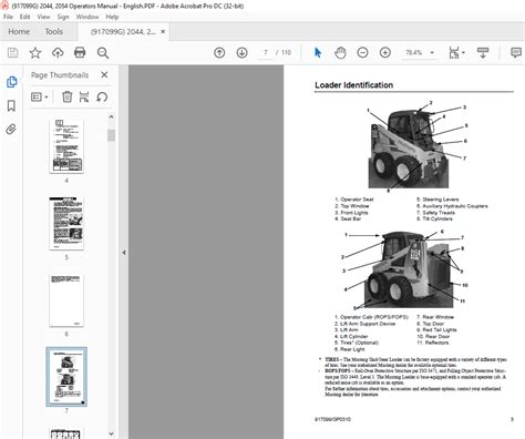 mustang 2054 skid steer loader operator manual|mustang 2044 loader manual.